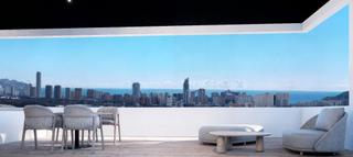 Appartement à Balcón de Finestrat-Terra Marina. Exclusivo apartamento en  residencial con todos los servicios