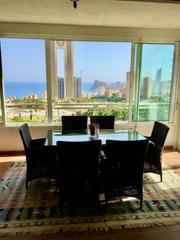 Apartament a Playa Poniente. Apartamento con vistas al mar  a 1 km de la  playa de poniente,