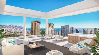 Attique à Via Parque. Ático dúplex de lujo en benidorm