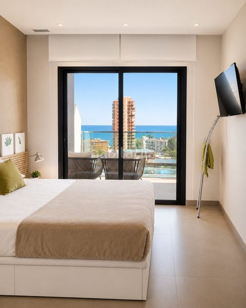 Foto 6a4456d3-ceda-4296-a44d-a6cb8e5c3b6a. Apartament amb calefacció piscina a Playa Poniente Benidorm