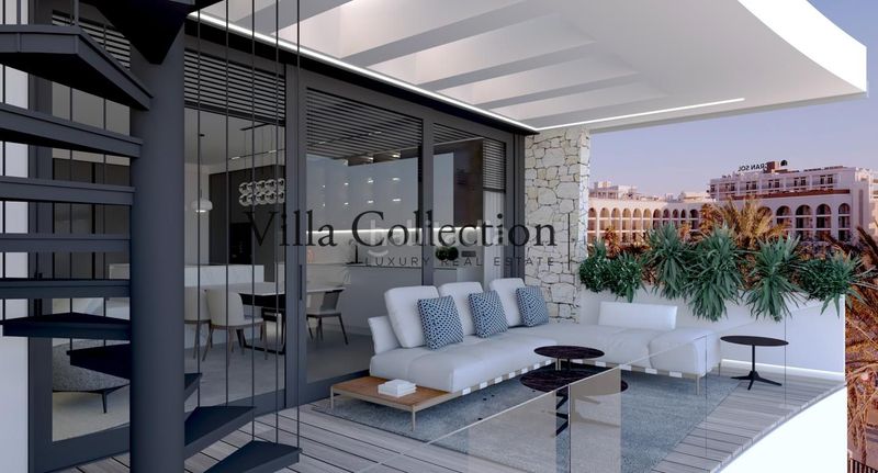 Foto 1ea41f64-5571-4985-83b3-909d9d9ba1b7. Pis amb piscina a Sant Antoni de Portmany