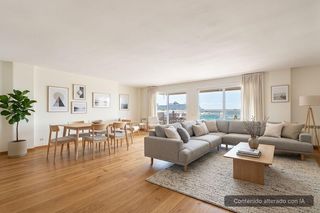 Pis  Calle de s'illa plana. Elegante propiedad con vistas al mar en marina botafoch, ibiza