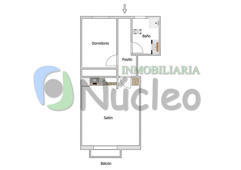 Foto f22a0a27-d619-4a08-9de6-9146a0dcec69. Etagenwohnung mit heizung in Casco Antiguo Badajoz