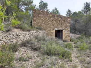 Terreny residencial a Móra d´Ebre. Finca rustica en mora debre con masia de piedra seca