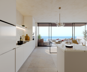 Attique à Puerto de Santiago. Piso de lujo con piscina privada, jardín de y terraza
