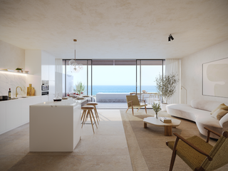 Attique à Puerto de Santiago. Piso de lujo con piscina privada, jardín de y terraza