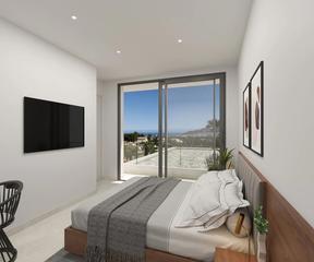 Haus in L´Albir. Villa con vistas al mar, piscina y jardín