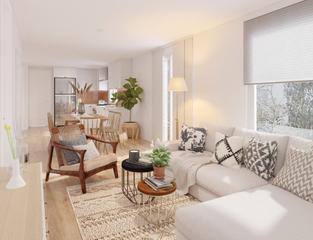 Apartament a Hondón de las Nieves. Residencia, piso de 3 dormitorios con jardín privado 95m.
