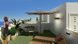 Apartament  Cévillente. 500m de la playa, residencia nueva, solarium, terraza vista mar
