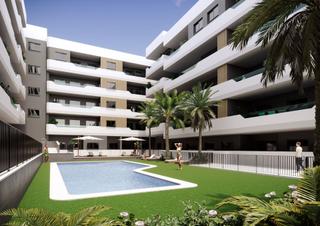 Apartament  Otilia. Santa pola centro, nueva residencia con piscina a 800m de la pla