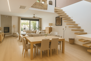 Reihenhaus in Alicante Golf. Magnífica villa adosada en urbanización con vistas al campo de g