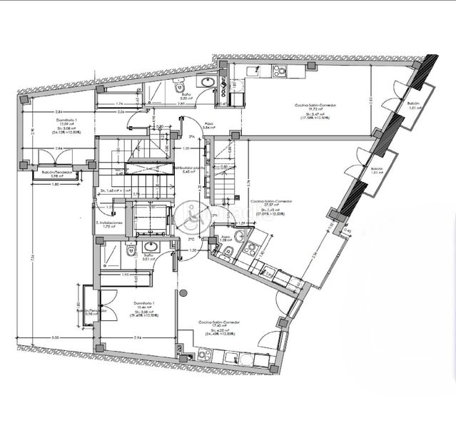 Foto c8ff30f6-cfa5-4157-b565-ffa15ef03b52. Edificio  en venta en catedral san pedro, 8 dormitorios. en Huesca