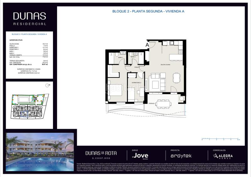 Foto a8d64c8a-b18c-4d95-852a-190870eaad41. Appartement 98m<sup>2</sup> dans calle concejal paco machuca 8 dans Rota
