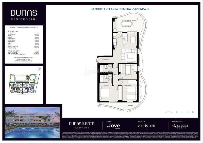Foto 3528ca35-c264-4077-a524-e33db1ff7750. Appartement 118m<sup>2</sup> dans calle concejal paco machuca 8 dans Rota