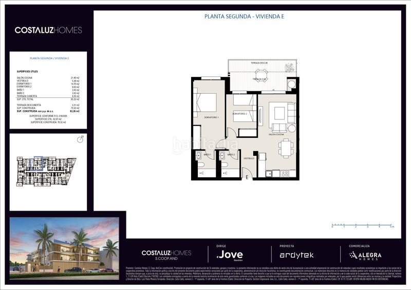 Foto 1e6836e8-86be-4205-a608-a34ec5cc8df8. Pis 83m<sup>2</sup> a avenida de la libertad 8 a Zona Carrefour Rota