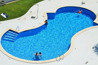 Apartament a Santa Margarida. Apartamento con piscina y parking en santa margarita