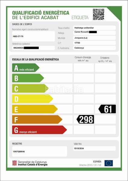 Foto dc79d98a-d414-4dd1-9108-58f9a47dd3b8. Casa amb aparcament piscina a Jonquera (La)