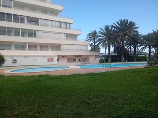 Appartement in Santa Margarida. Apartamento con terraza y parquing en primera linea de mar