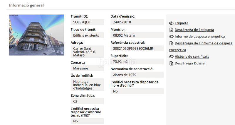 Foto 5e504194-5c8f-4c28-a7ba-f3e1e1d75cfb. Flat in sant valentí 45 in Pla d'en Boet Mataró