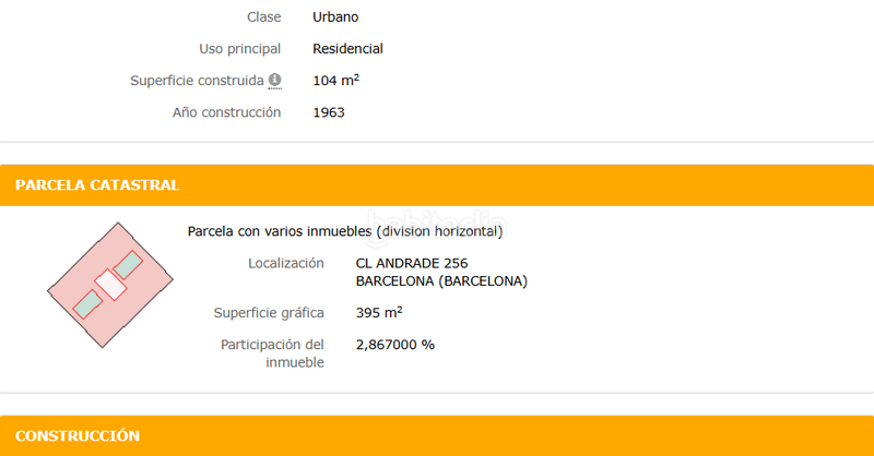Foto c27ea430-aff8-4fca-b2f8-0bf92bd9cb33. Pis a d'andrade 256 a La Verneda - La Pau Barcelona