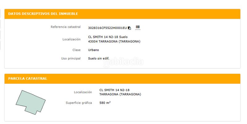 Foto 1d05cf78-8d8e-44be-a175-79a7dbac5837. Terreny residencial a de smith 14 a Barris Marítims Tarragona