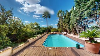 Maison à Algaida. Casa unifamiliar con piscina y vistas al campo en el pueblo alga