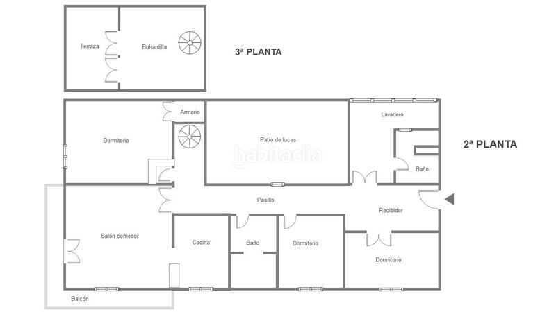 Foto 137b49ee-eeb0-4d12-a3ee-d9c51533a719. Attique dans Cortes-Huertas Madrid