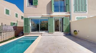 Casa pareada  Calle de can putxet. Chalet pareado de obra nueva con piscina privada en sa cabaneta