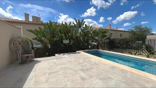 Casa aparellada  Calle de can putxet. Chalet pareado de obra nueva con piscina privada en sa cabaneta