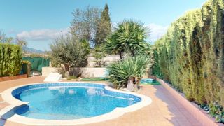 Doppelhaus in Sa Cabana - Can Carbonell - Ses Cases Noves. Chalet pareado con piscina privada, amplias terrazas y zona de b