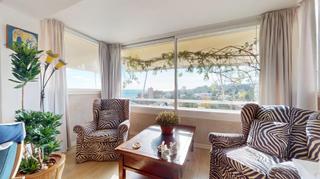 Pis a Cas Català-Illetes. Piso luminoso con vistas al mar en cas català, a 100 m de la pla