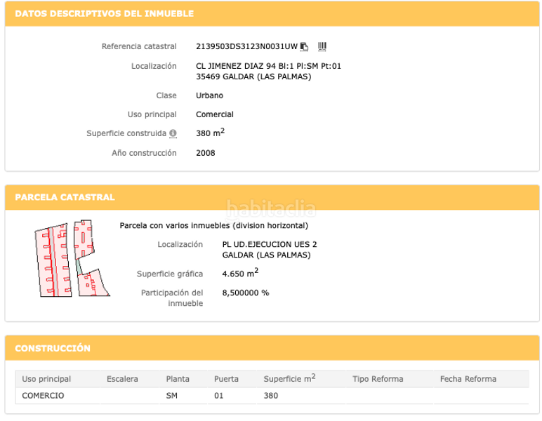 Foto 29fd34fe-5fc5-4421-a9bf-fd5374ecea2d. Local commercial dans jiménez díaz 94 dans Sardina Gáldar