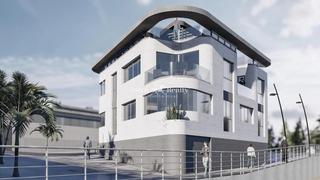 Edificio  Tagoror. En adeje