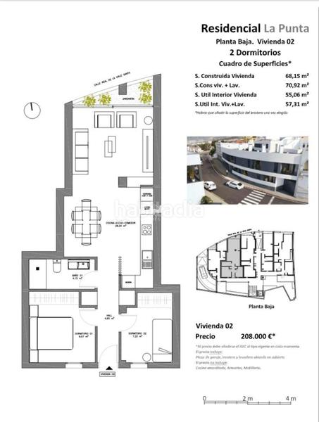 Foto 3119b8bf-e839-438e-b331-561cd67e8e73. Appartamento con parcheggio in Cruz Santa Realejos (Los)
