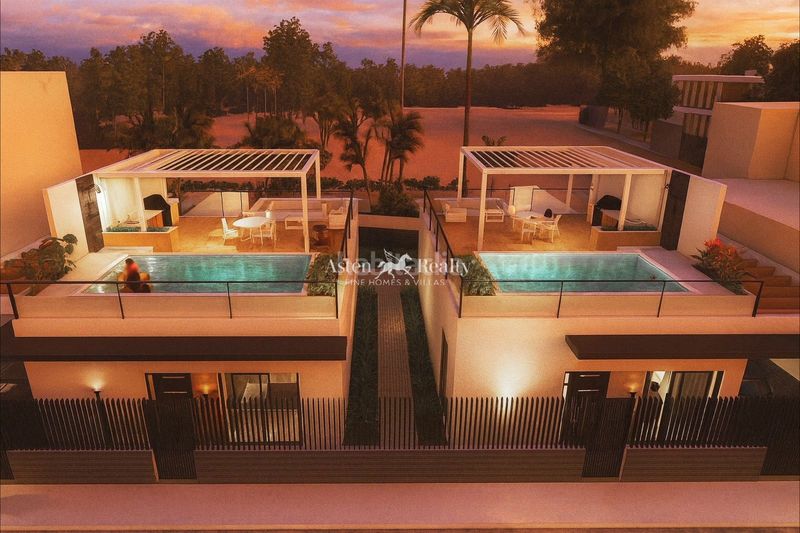Foto 1abe50ee-7385-49dc-a21a-e9cbd78fad0f. Chalet en la libertad 42 villa de lujo de nueva construcción con vistas panorámicas al mar en Chío! en Guía de Isora