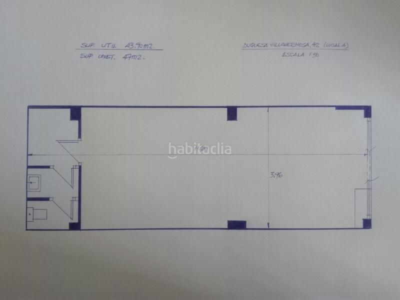 Foto a5ddb82a-a5df-403c-84af-f73e91add3ad. Location local commercial dans calle de la duquesa de villahermosa 40 dans Zaragoza