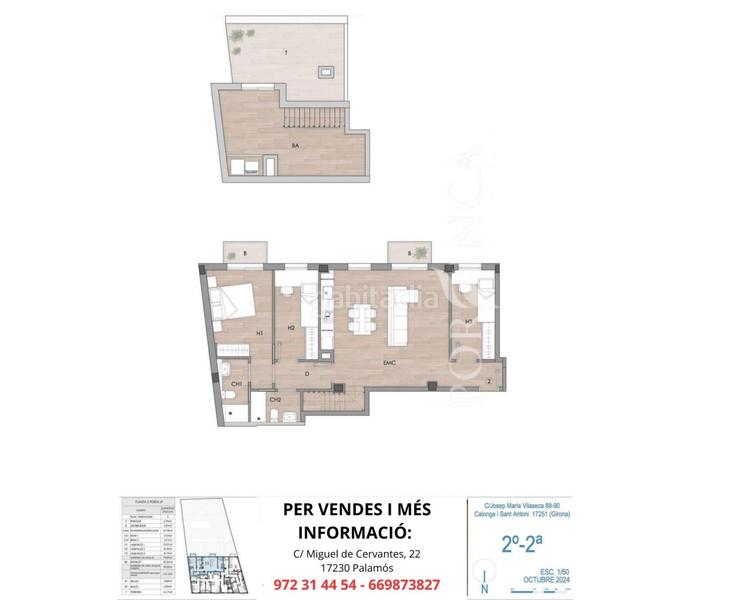 Foto e15bb5fd-c004-4888-b065-f984e4f9bd3f. Piccolo appartamento con riscaldamento parcheggio piscina in Calonge