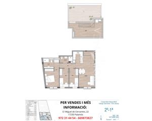 Appartement in Poble. Calonge dúplex de obra nueva con parquing  trastero, jardín y pi