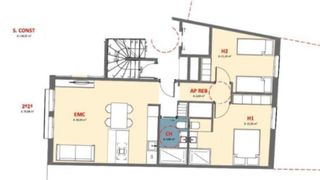 Appartement à Centre. Palamós piso en segunda planta de obra nueva en pleno centro a 2