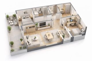 Piso en Sant Joan - Vilarromà. Palamós obra nueva de pisos  parquings opcionales en enric vinck