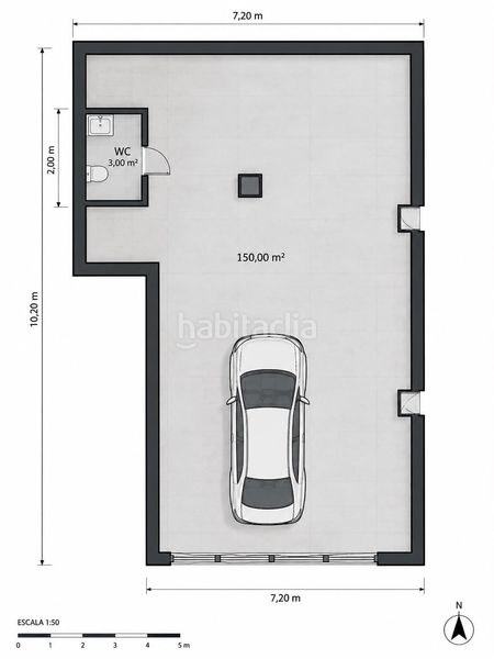 Foto 3d5f96d4-c822-48db-9761-bbc6c7d7e15a. Local comercial  de 150 m2 aprox. con posibilidad de entrada para vehículos. zona can mario. en Palamós