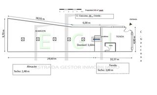 Local Comercial a Gascona 29. Gran zona comercial de la c. gascona. alquiler  venta