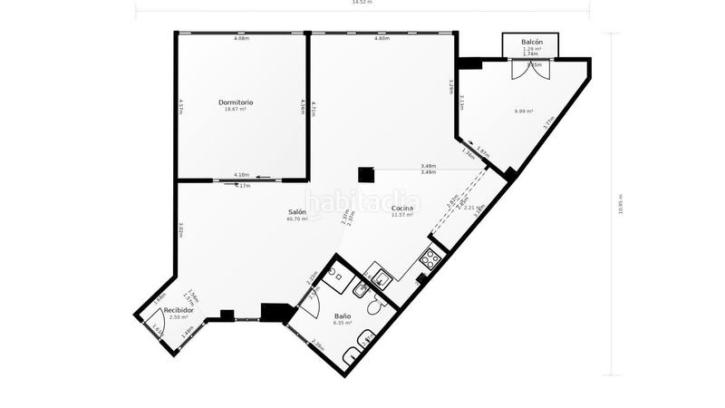 Foto 16c43478-fb90-4218-ad66-85f98fce4488. Loft in menéndez valdés 11 in Centro Gijón