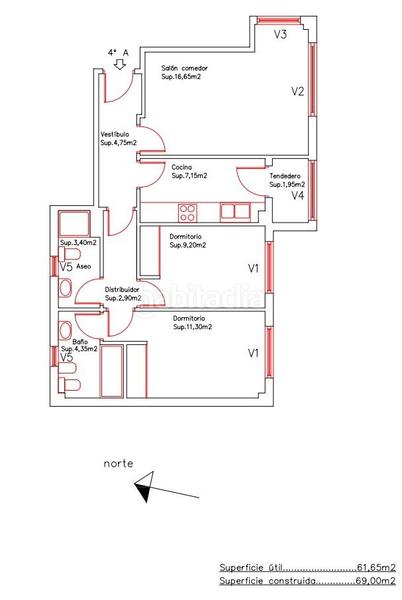 Foto f8895d5b-4891-4591-b71a-a40ae459f4ca. Location appartement avec chauffage parking dans Portádego - Vilaboa Norte Culleredo