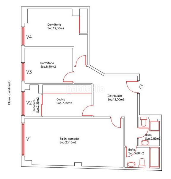 Foto c6903ef3-6ab4-4e6a-82f4-3e05070e0617. Apartament amb calefacció aparcament a Los Castros - Castrillón Coruña (A)