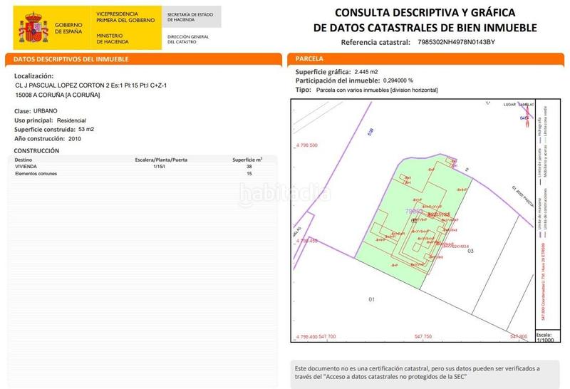 Foto 8765149c-e740-4503-bc52-630d3950d755. Appartement avec chauffage parking piscine dans Someso - Matogrande Coruña (A)