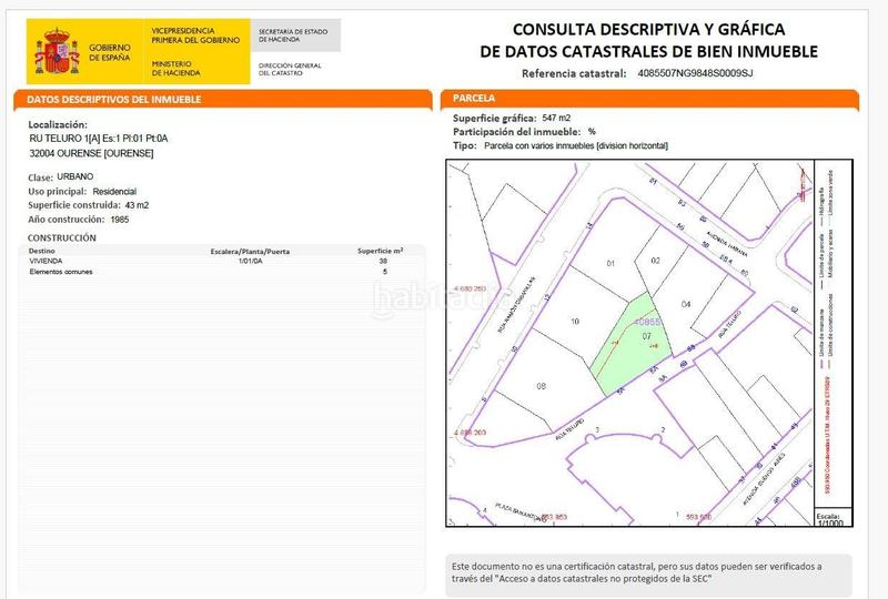 Foto 2240c78d-2da4-4cfb-bad6-66d9940aa923. Apartment with heating in Centro Ourense