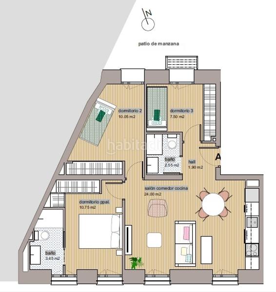 Foto 6104f999-183e-4a18-b2c2-1026838e4c32. Flat with heating parking in San Pedro de la Fuente Burgos