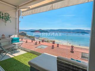 Appartement  Rúa peirao do covelo. Terraza con vistas directas  al mar
