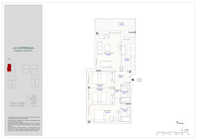 Foto 3d4d49ca-20cc-4873-9f1e-1b0bedd87224. Appartamento 99m<sup>2</sup> in calle espiga 16 in Cistérniga